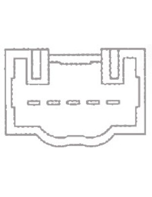 Διακόπτης Παραθήρων  TOYOTA LAND CRUISER 4700 μονός 5PIN