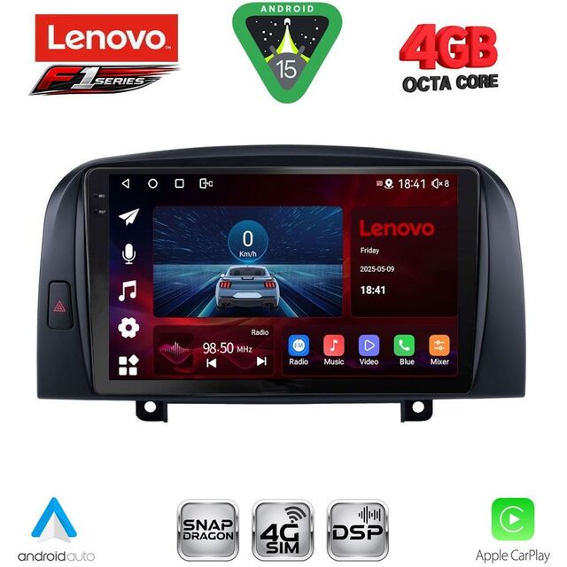LENOVO SSQ 9248_CPA (9inc) MULTIMEDIA TABLET for HYUNDAI SONATA mod. 2006-2009