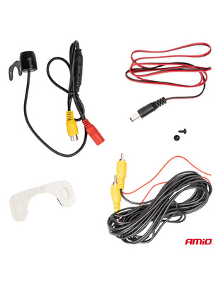 Amio - ΚΑΜΕΡΑ ΟΠΙΣΘΟΠΟΡΕΙΑΣ 12V LED ΜΕ NYΧΤΕΡΙΝΗ ΛΗΨΗ ΚΑΙ ΜΕΤΑΛΛΙΚΗ ΒΑΣΗ ΣΤΗΡΙΞΗΣ HD-320 LED - 1 TEM. (03532/AM)