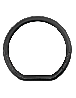 Lampa - Κάλυμμα Τιμονιού Club Sport από Skeentex για Renaultt T 01/22> κοφτό άοσμο μαλακό φαρδιά λαβή Μαύρο - 1 τεμ. (L9784.1)