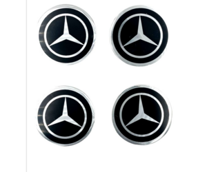 Αυτοκόλλητα για κέντρο ζάντας 68mm - Mercedes-Benz