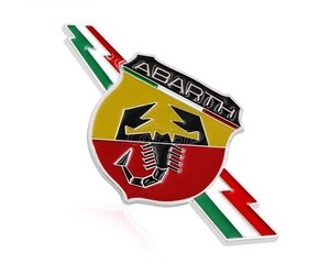 Αυτοκόλλητο μεταλλικό - Abarth