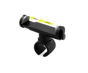 ΒΑΣΗ SMARTPHONE MOTO/ΠΟΔΗΛΑΤΟΥ/ΤΙΜΟΝΙΟΥ 55-89mm ΚΑΙ ΕΩΣ 12mm ΠΑΧΟΣ ΣΥΣΚΕΥΗΣ XENOMIX ΜΑΥΡΗ