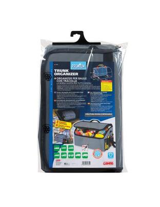 ΤΣΑΝΤΑ ORGANIZER ΠΟΡΤ ΜΠΑΓΚΑΖ TRUNK ORGANIZER ΑΔΙΑΒΡΟΧΟ (M) 2 ΘΕΣΕΩΝ+4 ΤΣΕΠΕΣ (49x30 cm)