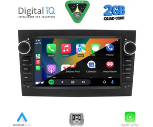 DIGITAL IQ BLD 219BL_CPA (7" DECK) MULTIMEDIA SYSTEM for OPEL ALL mod. 2003-2014 (GLOSS BLACK)
