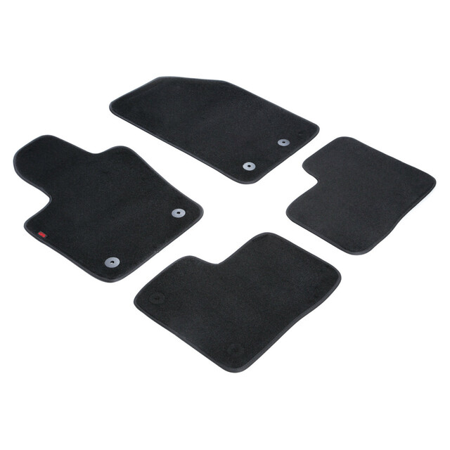 ΠΑΤΑΚΙΑ EXECUTIVE ΜΟΚΕΤΑ ΓΙΑ FIAT 500X 02/2015+ / JEEP RENEGATE 09/2014+ ΣΕ ΜΑΥΡΟ ΧΡΩΜΑ ME ΚΟΥΜΠΩΜΑΤΑ LAMPA - 4 ΤΕΜ.