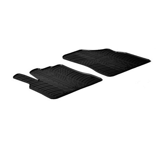 LAMPA - ΠΑΤΑΚΙΑ ΑΥΤΟΚΙΝΗΤΟΥ ΑΠΟ ΛΑΣΤΙΧΟ ΓΙΑ CITROEN BERLINGO 04/2008-05/2018 / CITROEN BERLINGO MULTISPACE 04/2008-08/2018 / PEUGEOT PARTNER 04/2008-08/2018 / PEUGEOT PARTNER TEPEE 05/2008-08/2018 ΣΕ ΜΑΥΡΟ ΧΡΩΜΑ ΜΕ ΚΟΥΜΠΩΜΑΤΑ - 2 ΤΕΜ.