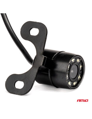 Amio - ΚΑΜΕΡΑ ΟΠΙΣΘΟΠΟΡΕΙΑΣ 12V LED ΜΕ NYΧΤΕΡΙΝΗ ΛΗΨΗ ΚΑΙ ΜΕΤΑΛΛΙΚΗ ΒΑΣΗ ΣΤΗΡΙΞΗΣ HD-320 LED - 1 TEM. (03532/AM)
