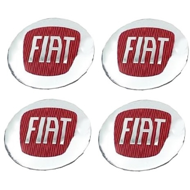 Αυτοκόλλητα για κέντρο ζάντας - Fiat