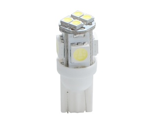 T10 W5W 12V W2,1x9,5d LED 4xSMD5050+4xSMD3528 ΛΕΥΚΟ (ΚΑΡΦΩΤΟ ΑΚΑΛΥΚΟ) BLISTER 2ΤΕΜ. M-TECH