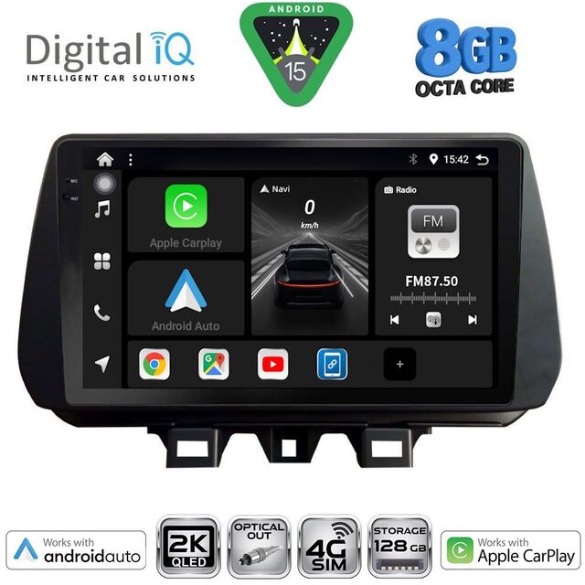 DIGITAL IQ BXK 20244_CPAA (9inc) MULTIMEDIA TABLET for HYUNDAI TUCSON mod. 2019-2023