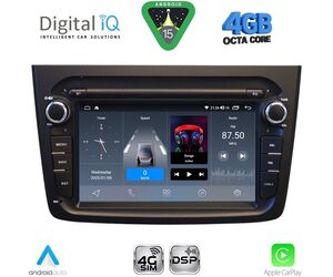 DIGITAL IQ BLG 457BL_CPA (7" DECK) MULTIMEDIA SYSTEM for ALFA ROMEO MITO mod. 2008-2018 (BLACK)