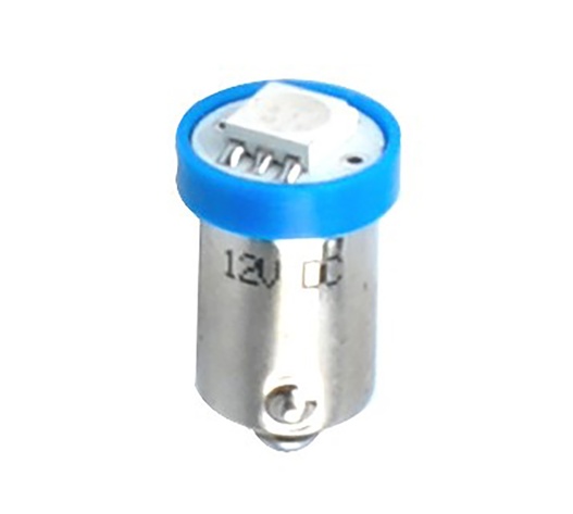 T4W 12V 0,24W BA9s (ΜΙΝΙΟΝ) LED 1xSMD5050 ΜΠΛΕ 1ΤΕΜ.