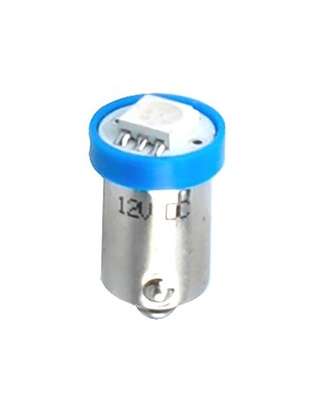 T4W 12V 0,24W BA9s (ΜΙΝΙΟΝ) LED 1xSMD5050 ΜΠΛΕ 1ΤΕΜ.