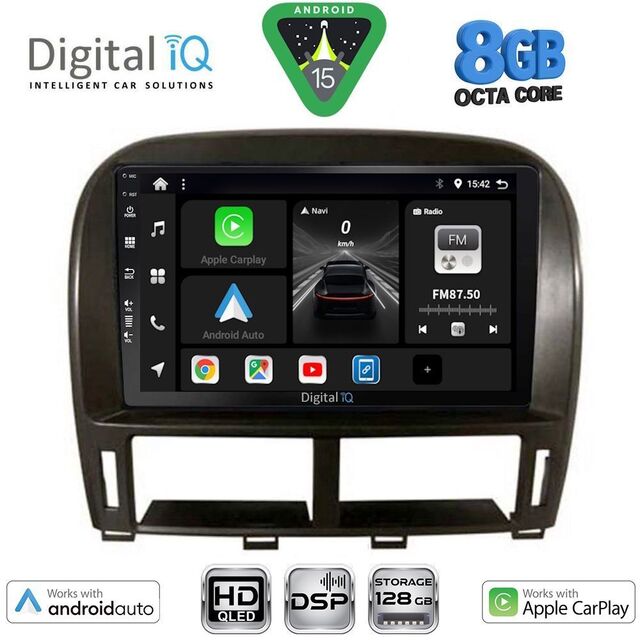DIGITAL IQ BXF 18343_CPAA (9inc) MULTIMEDIA TABLET for LEXUS LS 430 – XF 430 mod. 2000-2006