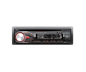 ΡΑΔΙΟ GEAR GR-3251 CD/FM/USB/SD/MP3 4x60W GEAR ΜΕ REMOTE CONTROL (ΚΟΚΚΙΝΟΣ ΦΩΤΙΣΜΟΣ)