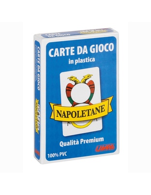 NEAPOLITAN ΠΑΙΧΝΙΔΙ ΜΕ ΚΑΡΤΕΣ 100% PVC ΜΕ ΔΙΑΣΤΑΣΕΙΣ ΚΑΡΤΑΣ 83x52mm