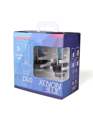 D4S 12V 35W P32d-5 6.500K POWERTEC XENON BLUE 2ΤΕΜ. M-TECH