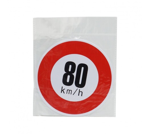 ΑΥΤΟΚΟΛΛΗΤΟ 80KM/H ΣΕΤ 10ΤΜΧ HD-03926