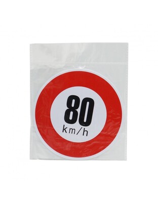 ΑΥΤΟΚΟΛΛΗΤΟ 80KM/H ΣΕΤ 10ΤΜΧ HD-03926