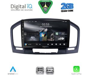 DIGITAL IQ RSD 1491BL_CPA (9inc) MULTIMEDIA TABLET for OPEL INSIGNIA mod.2008-2013 (BLACK)
