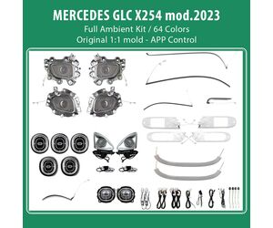 DIQ AMBIENT 8173 BJE6 - BENZ GLC (X254) (Digital iQ Ambient Light for Mercedes GLC (X254)  mod. 2023> FULLKIT )