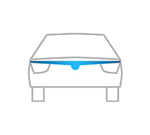 ΑΝΕΜΟΘΡΑΥΣΤΗΣ ΚΑΠΩ ΑΥΤΟΚΙΝΗΤΟΥ ΓΙΑ SKODA OCTAVIA 5D 1996-2010 ΑΠΟ ΕΥΚΑΜΠΤΟ ΦΙΜΕ ΠΛΑΣΤΙΚΟ HEKO - 1 ΤΕΜ.