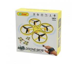 DRONE 2.4G ΜΕ ΦΩΤΑΚΙΑ ANDOWL AN-SKY8