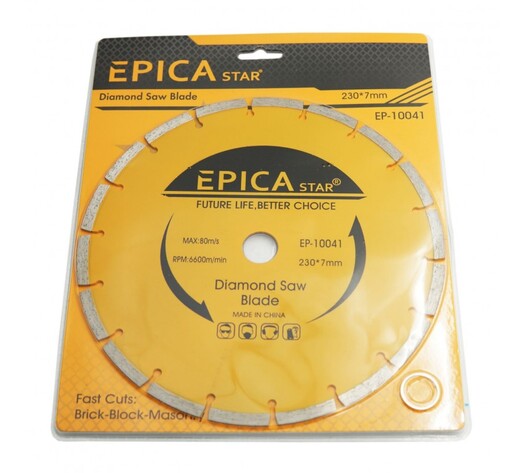 ΛΕΠΙΔΑ ΠΡΙΟΝΙΟΥ 230*7mm EPICA STAR TO-EP-10041