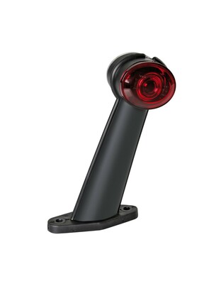 ΦΩΣ ΟΓΚΟΥ ΦΟΡΤΗΓΟΥ ΔΙΠΛΗΣ ΟΨΗΣ  ΜΕ 2 LED 24V ΓΙΑ ΑΡΙΣΤΕΡΗ ΠΛΕΥΡΑ ΛΕΥΚΟ/ΚΟΚΚΙΝΟ ΜΕ ΣΤΑΘΕΡΟ ΒΡΑΧΙΟΝΑ 60 ΜΟΙΡΩΝ ILUMIA UNIVERSAL -1ΤΕΜ.