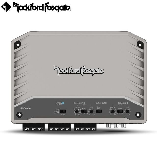 ROCKFORD FOSGATE M2-300X4 (4-Channel Amplifier – 4x300W)