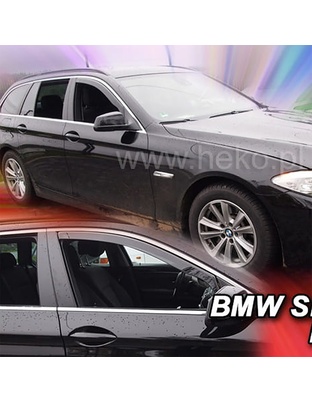 ΑΝΕΜΟΘΡΑΥΣΤΕΣ ΓΙΑ BMW ΣΕΙΡΑ 3 F30/F31 4D/5D 2012-2018 ΖΕΥΓΑΡΙ ΑΠΟ ΕΥΚΑΜΠΤΟ ΦΙΜΕ ΠΛΑΣΤΙΚΟ HEKO - 2 ΤΕΜ.