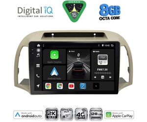 DIGITAL IQ BXK 20457BG_CPAA (9inc) MULTIMEDIA TABLET for NISSAN MICRA K12 mod. 2002-2010 (BEIGE)