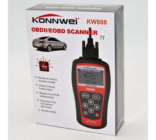 OBDII/EOBD SCANNER KONWEI AU-KW-808
