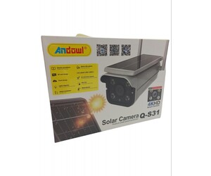 WIFI CAMERA 4K ΜΕ ΗΛΙΑΚΟ ΠΑΝΕΛ ANDOWL Q-S31