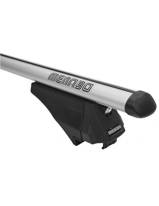 MENABO ΜΠΑΡΕΣ ΟΡΟΦΗΣ ΑΛΟΥΜΙΝΙΟΥ TIGER XL SILVER 131.5 cm ΣΕ ΑΣΗΜΙ ΧΡΩΜΑ ΓΙΑ Land Rover Range Rover 2 Sport (L494) 5 doors 2014>2022 ΜΕ FLUSH ή RAISED RAILS - 2 ΤΕΜ. (8500/ΜΒ)