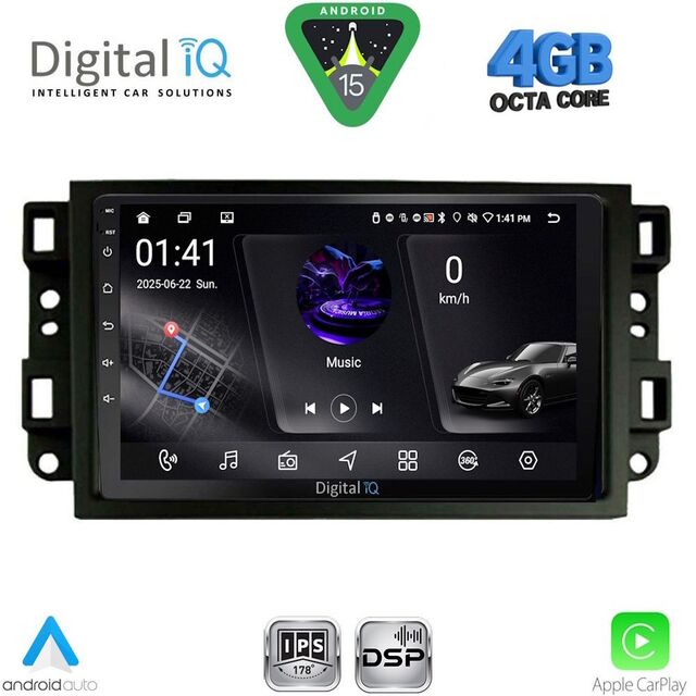 DIGITAL IQ RSG 6069_CPA (10inc) MULTIMEDIA TABLET for GMC ALL mod. 2004-2012