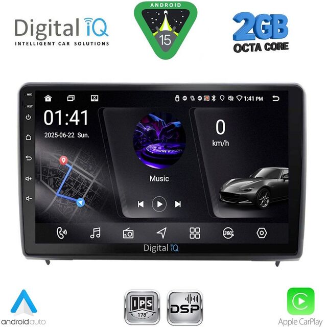 DIGITAL IQ RSF 4151B_CPA (10inc) MULTIMEDIA TABLET for FORD ECOSPORT  mod. 2018-2023
