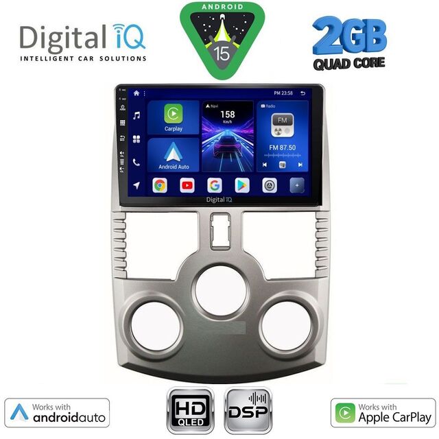 DIGITAL IQ BXC 3126_CPAA (9inc) MULTIMEDIA TABLET for DAIHATSU TERIOS mod. 2006-2017