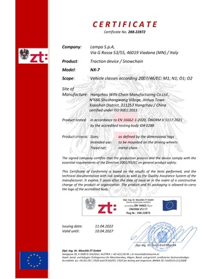 ΑΛΥΣΙΔΕΣ ΧΙΟΝΙΟΥ NX-7 7/9MM GR9 ΔΙΠΛΟΥ ΠΑΧΟΥΣ (ΕΣΩΤΕΡΙΚΑ 7mm + ΕΞΩΤΕΡΙΚΑ 9mm) LAMPA - 2 ΤΕΜ.