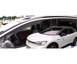 ΑΝΕΜΟΘΡΑΥΣΤΕΣ ΓΙΑ VW ID.4 5D 2020+ -  ΑΥΤΟΚΙΝΗΤΟΥ ΑΠΟ ΕΥΚΑΜΠΤΟ ΦΙΜΕ ΠΛΑΣΤΙΚΟ HEKO - 2 ΤΕΜ.