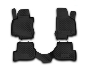 ΠΑΤΑΚΙΑ ΣΕ ΣΚΑΦΗ TPE ΛΑΣΤΙΧΟ ΓΙΑ VW GOLF 6 5D 04/2009-2012 (ΧΩΡΙΣ ΤΕΜΠΕΛΗ)  ΣΕ ΜΑΥΡΟ ΧΡΩΜΑ NOVLINE - 4 ΤΕΜ.