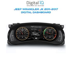 DIGITAL IQ DDD 295_DC (12.3in) DIGITAL CLUSTER for JEEP WRANGLER JK mod. 2011-2017