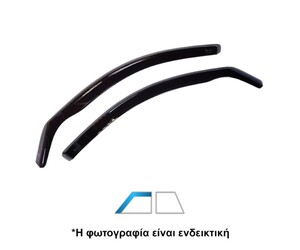 ΑΝΕΜΟΘΡΑΥΣΤΕΣ ΓΙΑ VW CRAFTER 2006-2017 / MERCEDES SPRINTER W906 2006-2018 ΖΕΥΓΑΡΙ VAN ΓΙΑ ΟΛΟ ΤΟ ΤΖΑΜΙ ΑΠΟ ΕΥΚΑΜΠΤΟ ΦΙΜΕ ΠΛΑΣΤΙΚΟ HEKO - 2 ΤΕΜ.