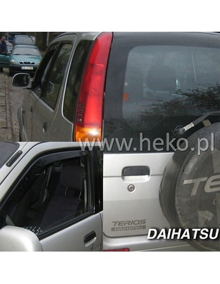 ΑΝΕΜΟΘΡΑΥΣΤΕΣ ΓΙΑ DAIHATSU TERIOS 5D 1998-2005 ΖΕΥΓΑΡΙ ΑΠΟ ΕΥΚΑΜΠΤΟ ΦΙΜΕ ΠΛΑΣΤΙΚΟ HEKO - 2 ΤΕΜ.