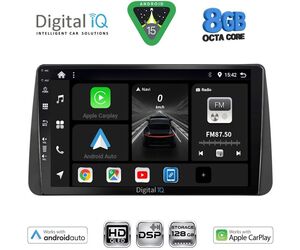 DIGITAL IQ BXF 7149_CPAA DASH (9inc) MULTIMEDIA TABLET for FIAT TIPO mod. 2018-2023