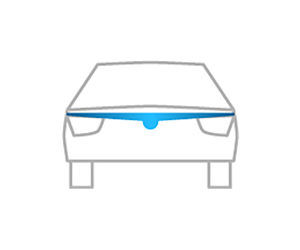 ΑΝΕΜΟΘΡΑΥΣΤΗΣ ΚΑΠΩ ΑΥΤΟΚΙΝΗΤΟΥ ΓΙΑ MITSUBISHI LANCER 4D / 5D 2003-2007 ΑΠΟ ΕΥΚΑΜΠΤΟ ΦΙΜΕ ΠΛΑΣΤΙΚΟ HEKO - 1 ΤΕΜ.