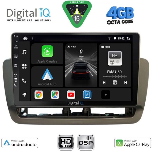 DIGITAL IQ BXF 16572GR_CPAA (9inc) MULTIMEDIA TABLET for SEAT IBIZA mod. 2012-2015