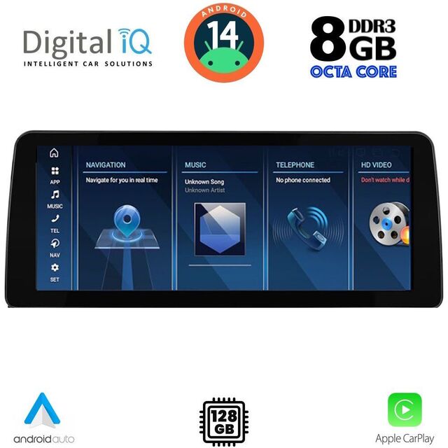 DIGITAL IQ TPK 17955_CPA (12.3'') (NBT) MULTIMEDIA SYSTEM for BMW S.3-4 (F30-32) mod. 2011-2018