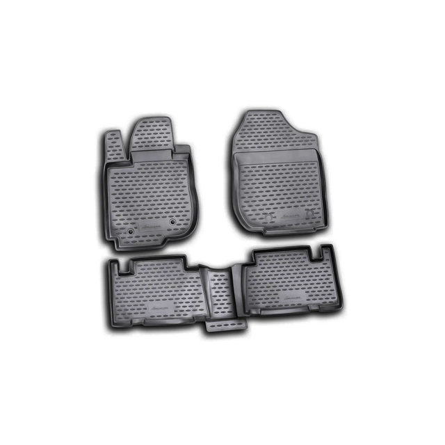 ΠΑΤΑΚΙΑ ΣΕ ΣΚΑΦΗ TPE ΛΑΣΤΙΧΟ ΓΙΑ TOYOTA RAV4 2013-2019  ΣΕ ΜΑΥΡΟ ΧΡΩΜΑ NOVLINE - 4 ΤΕΜ.